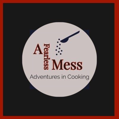 A Fearless Mess Logo with spilling spoon